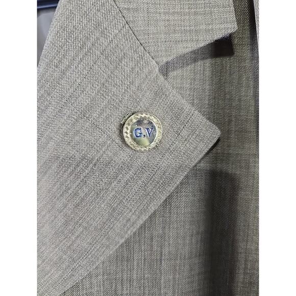 Gianni Vironi Superior 100s 3pc Men's Suit Brown Jacket 40L x Pants W33 - NWT - Picture 7 of 14